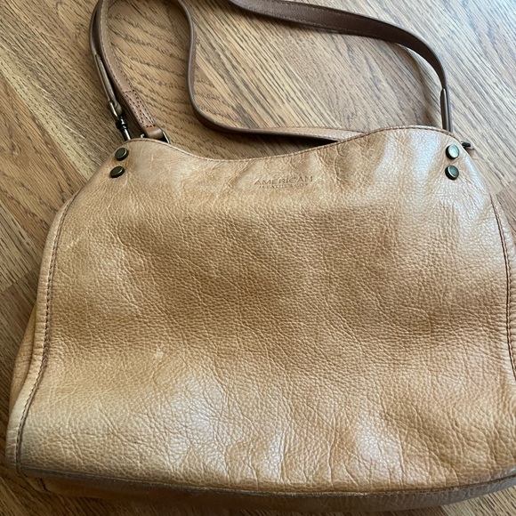 Tan Leather Bag by American Leather Co - Picture 6 of 16